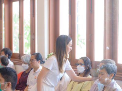 กิจกรรมเมื่อวันที่ 17 กันยายน 2566 ธรรมบรรยาย หัวข้อ "Quality Time ใช้เวลาอย่างคุ้มค่า เพราะเวลาทุกคนมีจำกัด"