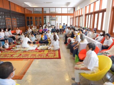 กิจกรรมเมื่อวันที่ 21 ตุลาคม 2566 ธรรมบรรยาย หัวข้อ "Strengthen Your Mind สร้างเกราะคุ้มภัยใจด้วยตัวของเรา"